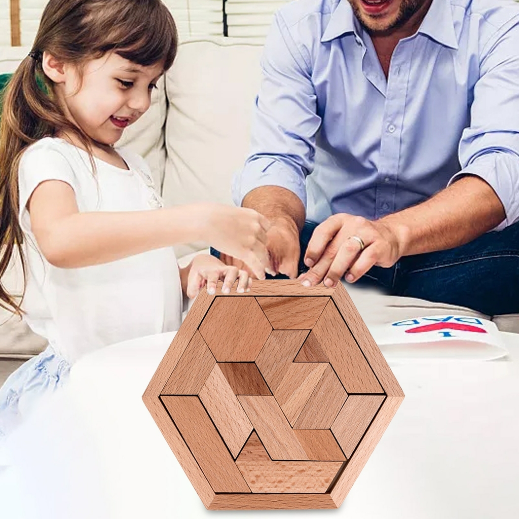 Puzzles De Forma Geométrica De Madeira, Tabuleiro De Jogo De Xadrez,  Brinquedos Montessori, Brinquedos De Inteligência