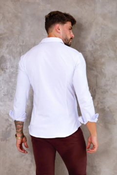 Camisa Slim Malha - comprar online