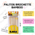 Palitos Brochette Pinchos Bamboo Madera 15cm X100 Unid - comprar online