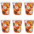 Vaso de Polipapel Boo Halloween x6 unid