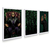 Kit 3 Quadros Decorativos Matrix - comprar online