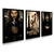 kit 3 Quadros Decorativos Senhor Dos Anéis - comprar online