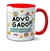 Caneca Profissão Colorida Advogado