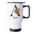 Caneca Sua Inicial Flor Laranja - Caneca Personalizada - AShow Presente 