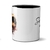 Caneca Personalizada Foto Coração na internet