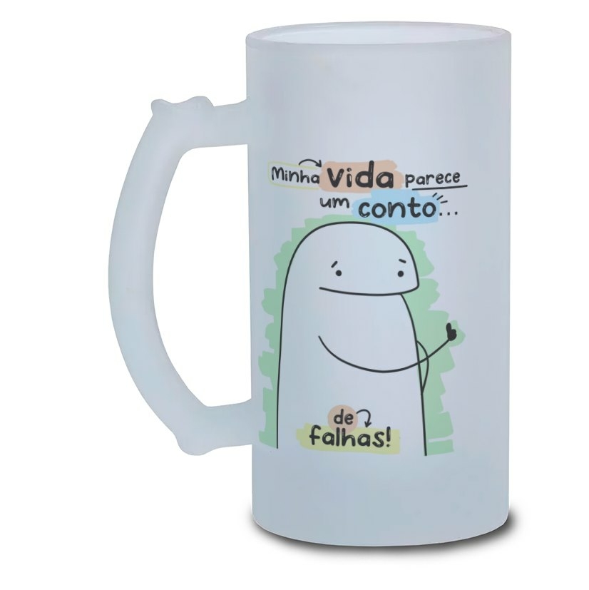 Caneca Meme Boneco Palito Flork Conto De Falhas - Carrefour