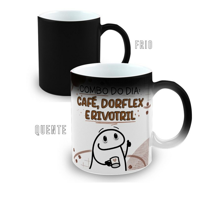 Caneca Flork Meme Aniversário Dorflex Ou Rivrotril