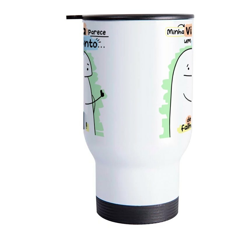 Caneca Meme Boneco Palito Flork Conto De Falhas - Carrefour