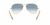 Anteojos De Sol Ray-Ban Aviator Arista Clear Gradient Blue - Vision Box Óptica
