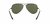 Anteojos De Sol Ray-Ban Aviator Black G-15 Green - Vision Box Óptica