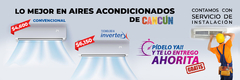 Banner de la categoría Aires Acondicionados