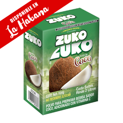 Zuko COCO Blister de 8 sobres, cada uno rinde 2 litros c