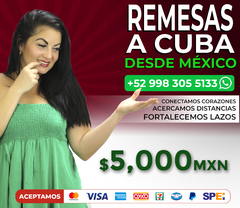 REMESA DE $5000 MXN
