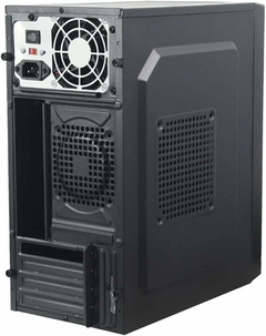 Quaroni Gabinete QCMT-05. Frente de ABS Color Negro con Franja Tipo Fibra de Carbono - comprar en línea