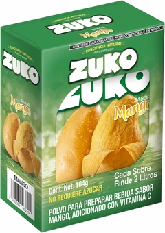 Zuko MANGO Blister de 8 sobres, cada uno rinde 2 litros