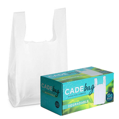 Bolsa Tipo Camiseta Degradable (500unidades)