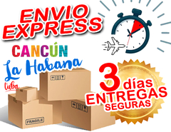 Envío Express a La Habana, Cuba