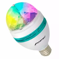 Foco giratório efecto luz disco led RGB - comprar en línea