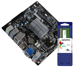 KIT MB ECS GLKD-I2 N4020 (PROCESADOR INTEGRADO) + 8GB MEMORIA RAM ADATA DDR4