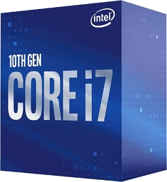 Imagen de PROCESADOR INTEL CORE I7-10700 S-1200 10A GEN / 2.9 - 4.8 GHZ / CACHE 16MB / 8 CORES / GRAFICOS UHD 630 / VPRO / CON DISIPADOR / COMPUTO ALTO IPA