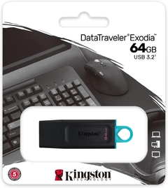 USB 64GB/3.2 KINGSTON DATATRAVELER EXODIA - tienda en línea