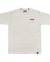 Camiseta Wanted Classic – Logo Script Hustle - Off White