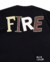 Camiseta Básica Fire Random Letters na internet