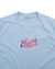 Camiseta Surfavel Pink Letters (Azul claro) - comprar online