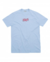 Camiseta Surfavel Pink Letters (Azul claro)