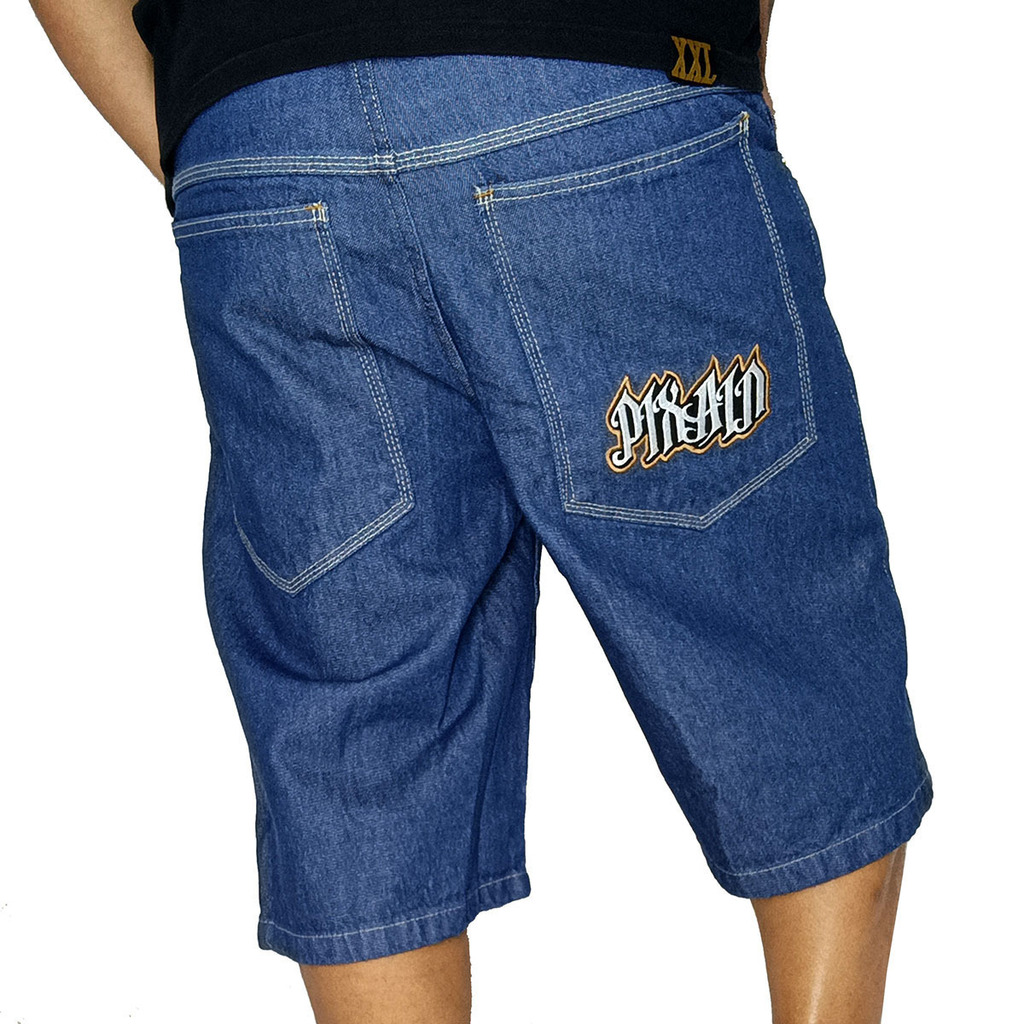 Bermuda jeans hip hop 2025