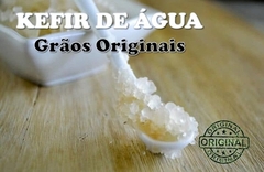 KEFIR DE ÁGUA – Grãos Originais - FRETE GRÁTIS - Probióticos Brasil