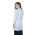 Jaleco Feminino Louis Branco com Prata Velho - BioStilo - comprar online