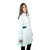 Jaleco Feminino Bari Branco com Azul Marinho - BioStilo - comprar online