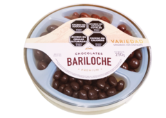Grageados Con Chocolate Bariloche 4 Variedades Estuche X 250g - Calidad Premium - BARILOCHE -