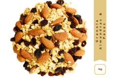 Granola De Avena, Almendras Y Pasas X 1kg - EL PORTUGUES -