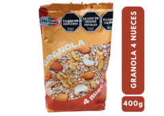 Granola De Avena Y 4 Nueces X 400g