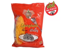 Fideos Spaguetti De Arroz con morrón x280g