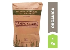 Harina De Trigo Integral Organica x 1KG - CAMPO CLARO -