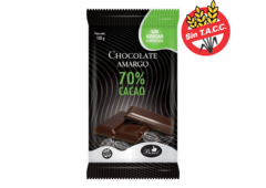 Chocolate Amargo 100% Vegetal 70% Cacao Sin Tacc X100g - Benot -
