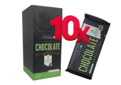 Chocolate Negro Colonial Sin Azucar CAJA 10 X 100g - Colonial -