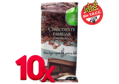 Chocolate Semi Amargo Sin Azucar Agregada Caja 10x100g - Benot -