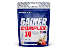 Gainer Complex 4.5kg Ganador De Peso para Aumento de Masa Muscular sabor FRUTILLA - Mervick -