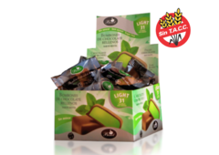 20 Bombones De Chocolate SABOR MENTA Sin Tacc Y Sin Azucar - Benot -