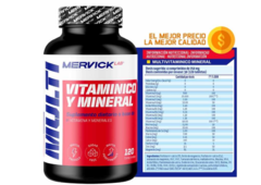 Multivitaminico Vitaminas Y Minerales X 120 Caps - Mervick - - comprar online