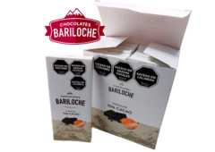 Chocolate 70% CACAO Caja 10 Tabletas x 100g Premium - BARILOCHE -