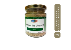 Pimienta Blanca Molida X 110gr En Frasco - El Portugues -