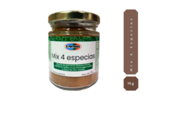Condimento Mix 4 Especias X 75g En Frasco - El Portugues -