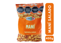 Maní Pelado Tostado Con Sal X 400g