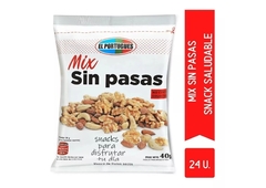 Snack Mix De Frutos Secos Sin Pasas X 40g - El Portugues -