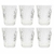 Vaso de Vidrio Labrado Viena 280 ml Set x6 en internet